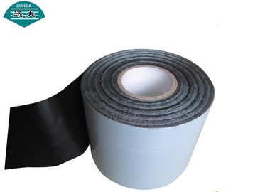 中国 黒い色のブチルの接着剤が付いている鋼鉄管冷たい応用テープ反腐食性の内部の包むテープ サプライヤー