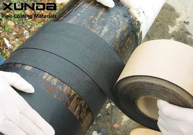 中国 Geotextileによって支持される自己接着瀝青テープ、瀝青テープに塗る保護パイプライン サプライヤー